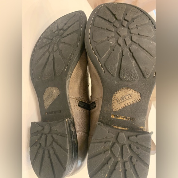 BORN leather high boots, size 8 women’s, Y2K, grunge, moto - Picture 8 of 11